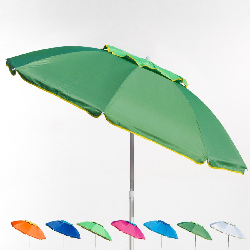 Strandschirm Sonnenschirm 180 cm Alu Windfest uv Schutz Corsica 