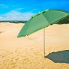 Strandschirm Sonnenschirm 180 cm Alu Windfest uv Schutz Corsica 