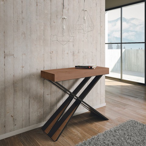 Ausziehbarer Konsolentisch 90x40-300 cm Esstisch Diago Premium Eiche Aktion