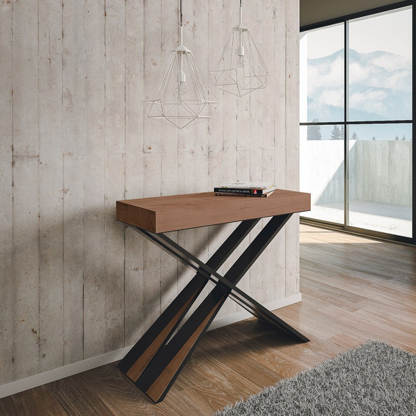 Ausziehbarer Konsolentisch 90x40-300 cm Esstisch Diago Premium Eiche Aktion