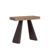 Erweiterbarer Konsolentisch 90x40-196 cm Holztisch Diamante Small Eiche Angebot
