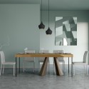 Ausziehbarer Konsolentisch Holz 90x40-196cm Diamante Small Premium Eiche Sales