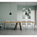 Ausziehbarer Holztisch 90x40-300cm, moderner Tisch Diamante Oak Rabatte