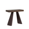 Ausziehbare Konsole 90x40-300 cm Holztisch in Nussbaum Diamante Noix Angebot