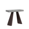 Ausziehbarer Konsolentisch 90x40-300cm in Grau Diamante Premium Concrete Angebot