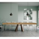 Ausziehbarer Konsolentisch aus Holz 90x40-300cm Diamante Premium Eiche Rabatte