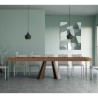 Ausziehbarer Esstisch-Konsole 90x40-300cm Diamante Premium Fir Sales