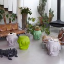 Design Beistelltisch Hocker Ethno Modern für Bar & Restaurants Threebù 