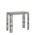 Ausziehbarer Konsolentisch 90x40-196cm Ghibli Small Beton grau Tisch Angebot
