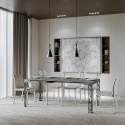 Ausziehbarer Konsolentisch 90x40-300cm moderner Tisch grau Ghibli Concrete Sales