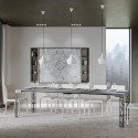 Ausziehbarer Konsolentisch 90x40-300cm moderner Tisch grau Ghibli Concrete Rabatte
