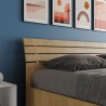 Modernes Ehebett mit Bettkasten aus Holz 160x190cm Ankel Nod Oak Sales