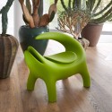 Slide Design Stuhl Etnik Modern für Zuhause und Gaststätten Kroko 