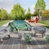 Slide Design Stuhl Etnik Modern für Zuhause und Gaststätten Kroko 