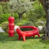 Banksofa Slide Design für Innen und Außen Ethno-Stil Haus Einrichtung Big Kroko 