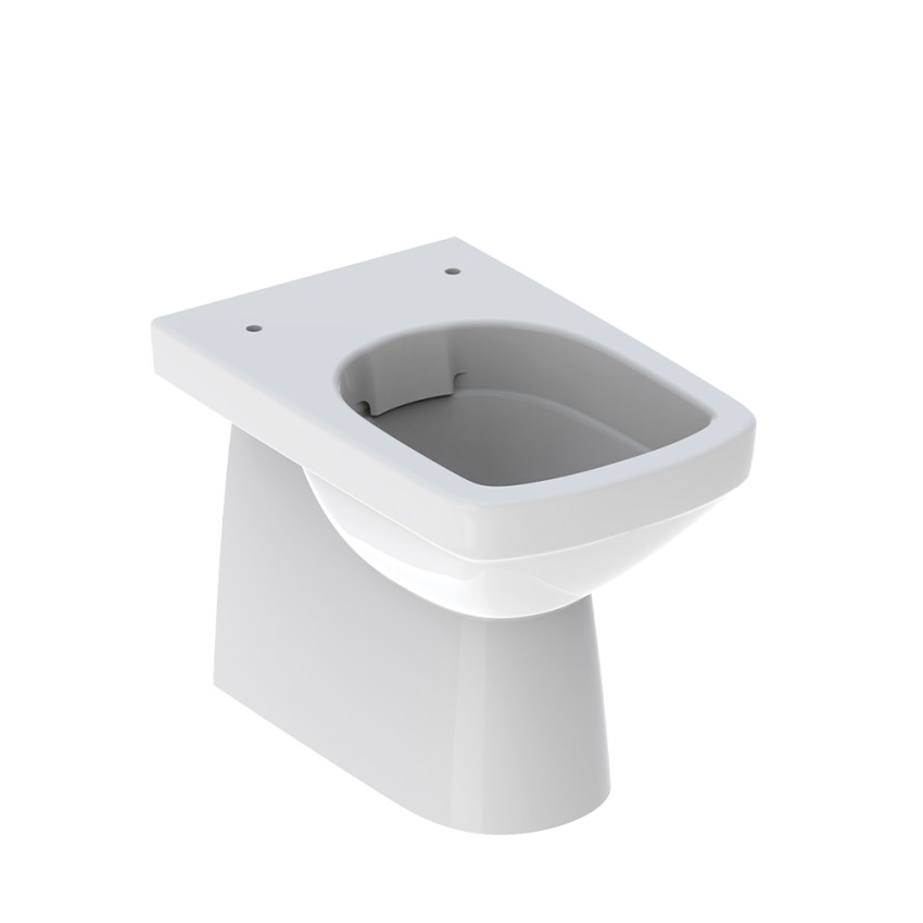 Stand-WC mit vertikalem und horizontalem Abgang Rimfree Sanitärkeramik Geberit Selnova Aktion Stand-WC mit vertikalem und horizontalem Abgang Rimfree Sanitärkeramik Geberit Selnova Aktion