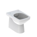 Stand-WC mit vertikalem und horizontalem Abgang Rimfree Sanitärkeramik Geberit Selnova Aktion