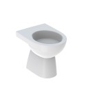 Wandstehende WC-Schüssel mit vertikalem Abgang, Geberit Selnova Sanitärkeramik Aktion