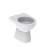 Wandstehende WC-Schüssel mit vertikalem Abgang, Geberit Selnova Sanitärkeramik Aktion