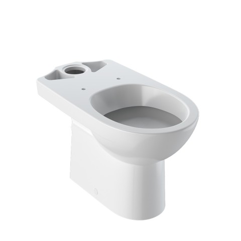 Stand-WC aus Keramik mit waagerechtem Abgang Sanitär Geberit Selnova Aktion
