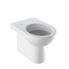 WC-Standtoilette wandnah mit horizontalem und vertikalem Abgang Geberit Selnova Sanitärkeramik Aktion