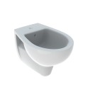 Wandhängendes Keramik-Bidet mit Einlocharmaturen Badkeramik Geberit Colibrì Aktion