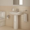 Waschbecken Bad Keramik Wandmontage 60cm Sanitär S20 VitrA Angebot