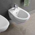 Modernes Hänge-Bidet aus Keramik Badezimmer Sanitär Normus Arkitekt VitrA Verkauf