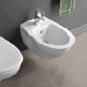 Modernes Hänge-Bidet aus Keramik Badezimmer Sanitär Normus Arkitekt VitrA Verkauf