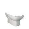 Hänge-WC aus Keramik Wandabgang Badkeramik River Aktion