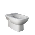 Hänge-Bidet aus Keramik, Einlocharmaturen, Badezimmer-Sanitär River Aktion