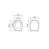 Weißer WC-Sitz Toilettendeckel Normus VitrA Badezimmer Sanitärkeramik Katalog