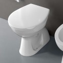 Weißer WC-Sitzdeckel WC-Sitz WC-Sitz Normus VitrA Rabatte