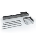 Set Grill-Abtrennung für Spießbräter Fornacella Barbecue Torino Grill Rabatte