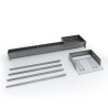 Set Grill-Abtrennung für Spießbräter Fornacella Barbecue Torino Grill Rabatte