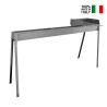 Fornacella Canalina Grillspieße Arrosticini Kohlegrill mit Trennwand-Set Torino 100+40 Plus Verkauf