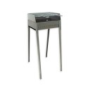 Tragbarer Holzkohlegrill aus Eisen mit Grillrost 40x30 Vesuvio Angebot