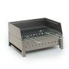 Tragbarer Holzkohlegrill aus Eisen mit Grillrost 40x30 Vesuvio Rabatte