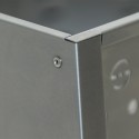 Tragbarer Holzkohlegrill aus Eisen mit Grillrost 40x30 Vesuvio Auswahl