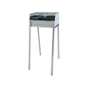 Tragbarer Holzkohlegrill aus Eisen mit Grillrost 40x30 Stromboli Angebot