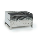 Tragbarer Holzkohlegrill aus Eisen mit Grillrost 40x30 Stromboli Katalog