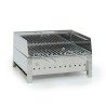 Tragbarer Holzkohlegrill aus Eisen mit Grillrost 40x30 Stromboli Katalog