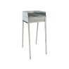 Tragbarer Holzkohlegrill aus Eisen mit Grillrost 40x30 Stromboli Aktion