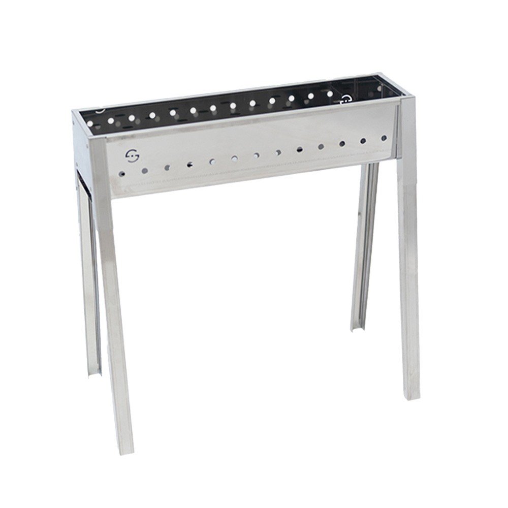 Kohlegrill Fornacella canalina für Arrosticini-Spieße MIlano 50