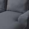 Ecksofa Eckcouch Sofa 3-Sitzer aus Stoff Diamante