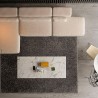 Teppich Rechteckig Modernes Design Einfarbig Wohnzimmer Trend Anthracite