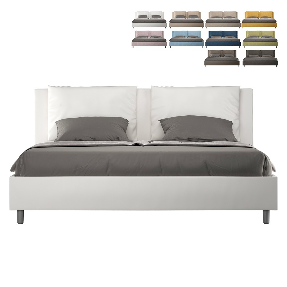 Doppelbett mit Bettkasten, modernes Design Antea 200x200
