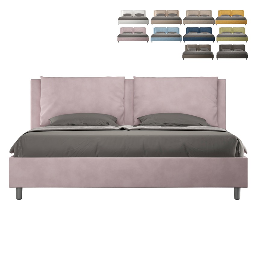 Doppelbett mit Bettkasten, modernes Design Antea 200x200 Rabatte Doppelbett mit Bettkasten, modernes Design Antea 200x200 Rabatte