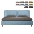 Doppelbett mit Aufbewahrungsrahmen Modernes Design Antea 200x210 Aktion