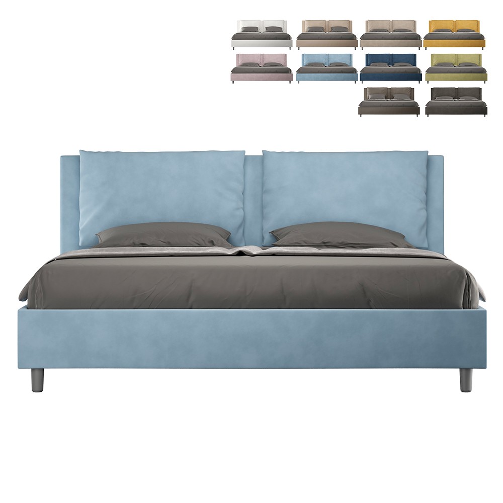 Doppelbett mit Aufbewahrungsrahmen Modernes Design Antea 200x210